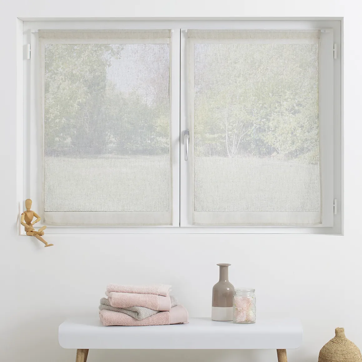 Lot de 2 voilages "Fred"