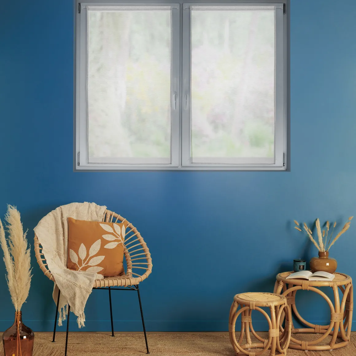 Lot de 2 voilages "Moly"