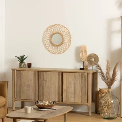 Miroir 'Rosace" "Gwenn"