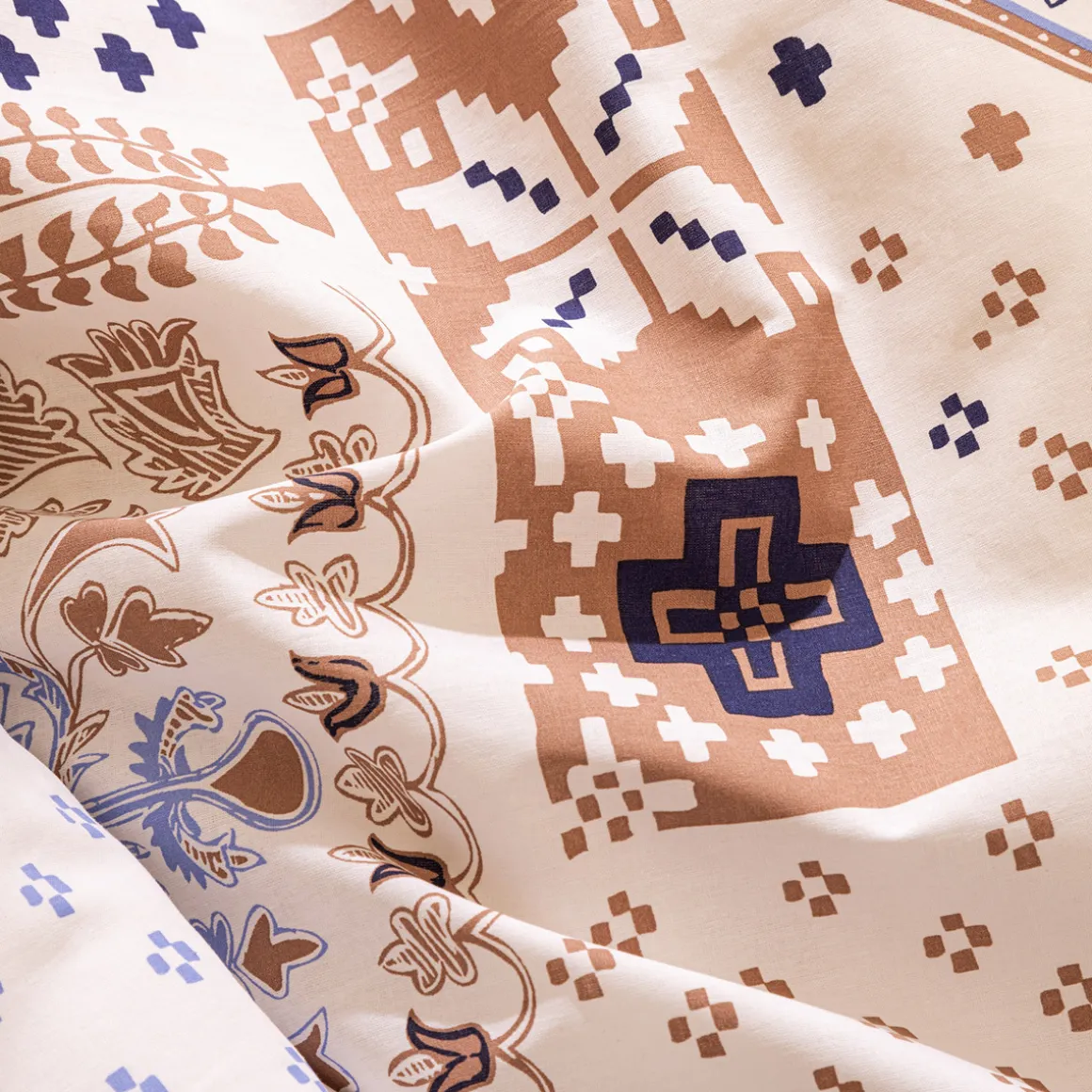 Parure de lit 3 pièces imprimée "Khafu"