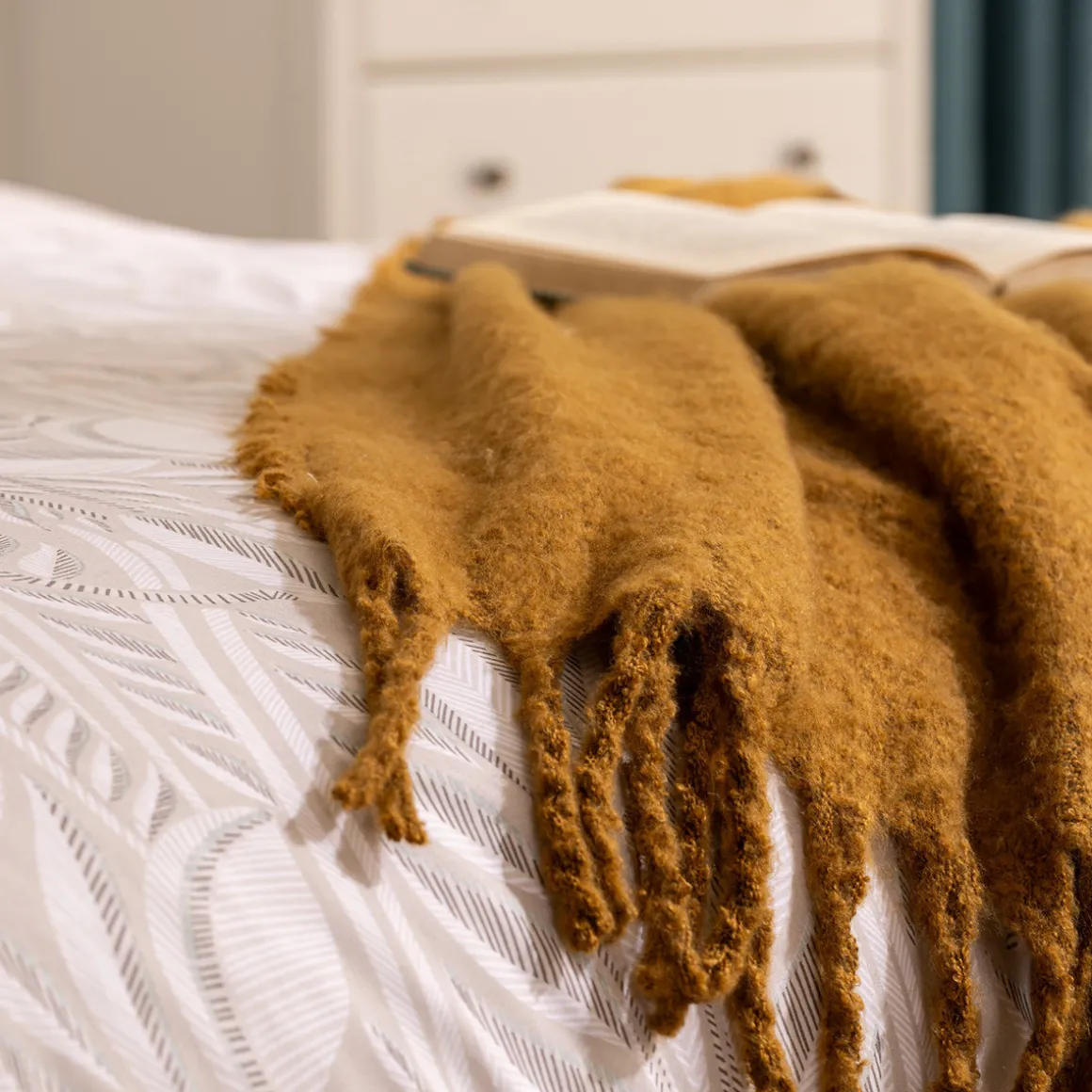 Parure de lit 3 pièces imprimée "Nalh"