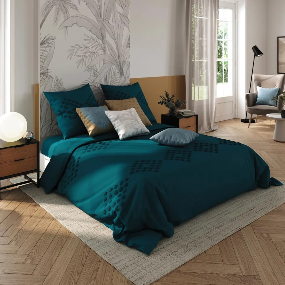 Parure de lit 3 pièces "Vilma"