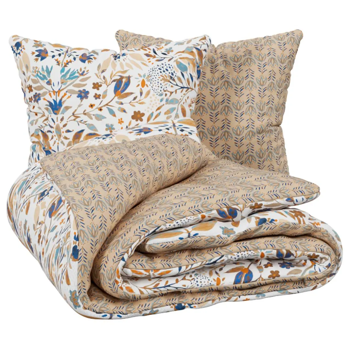 Parure de lit imprimée "Kilda"