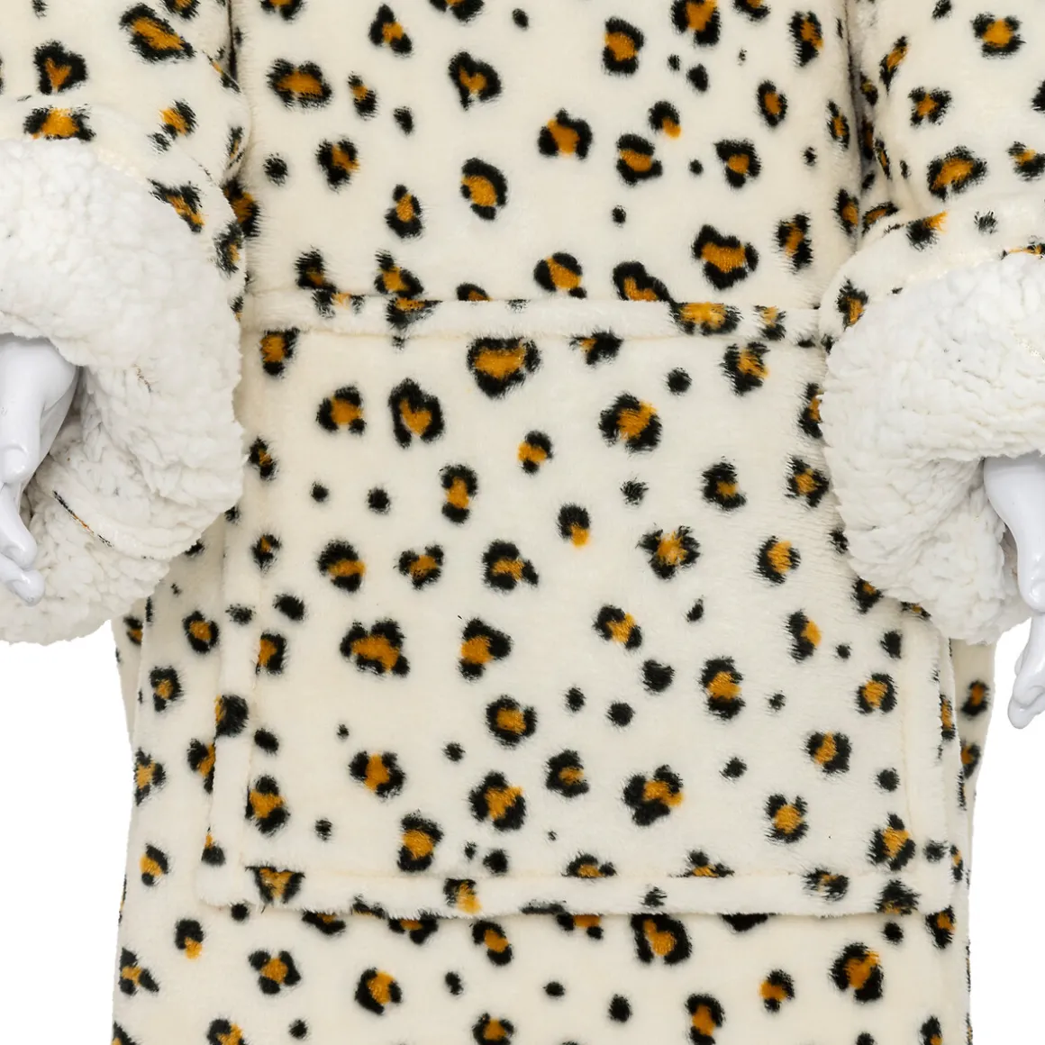 Plaid à manches enfant Léopard "Hiss"