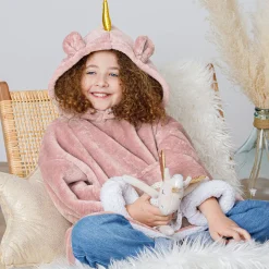 Plaid à manches "Licorne