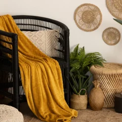 Plaid "3D Losange" flanelle