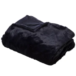 Plaid fausse fourrure