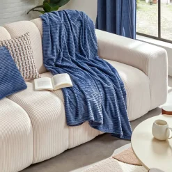 Plaid flanelle côtelé "Arum"