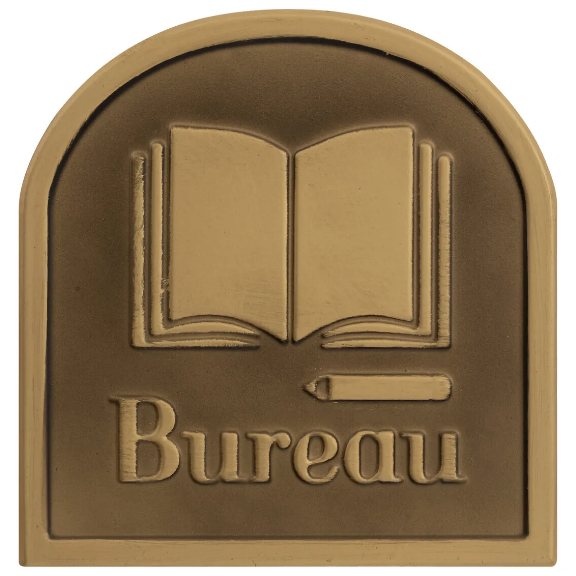 Plaque porte métal "Mattia"