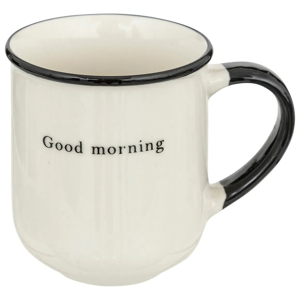 Rack 4 mugs "Good morning"