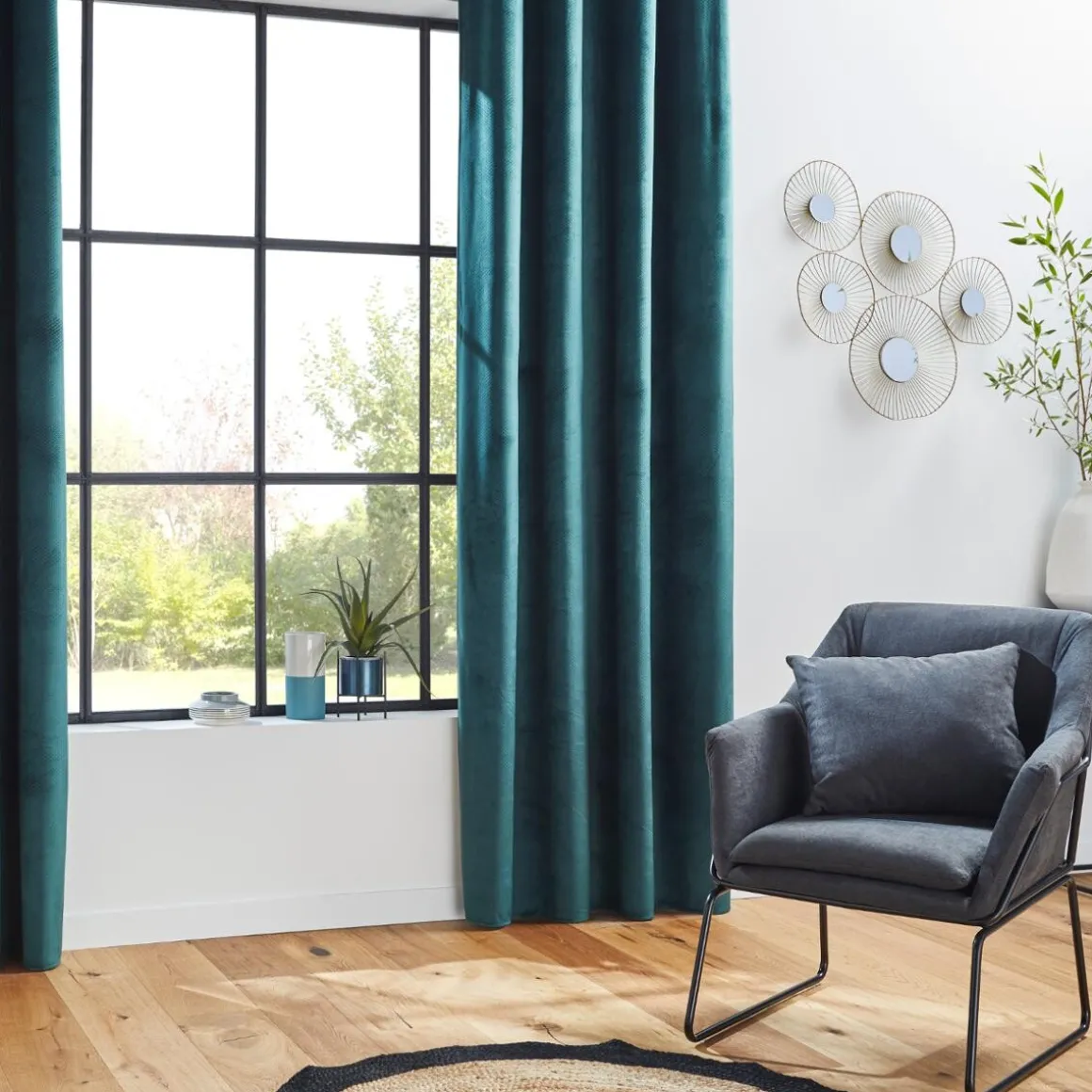 Rideau occultant "Otto" velours