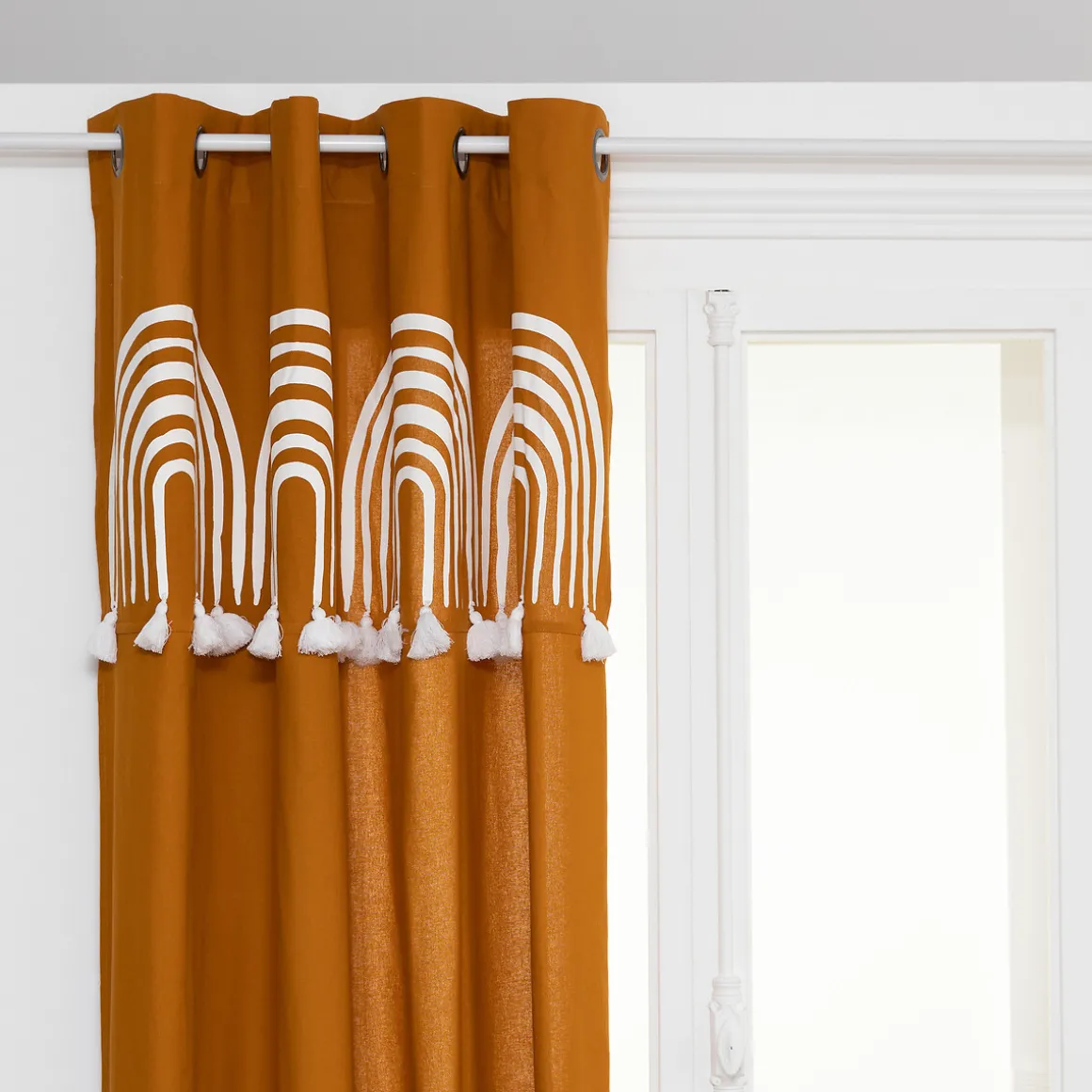 Rideau pompons "Soleya"