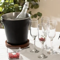 Seau à champagne "Le café bordelais"