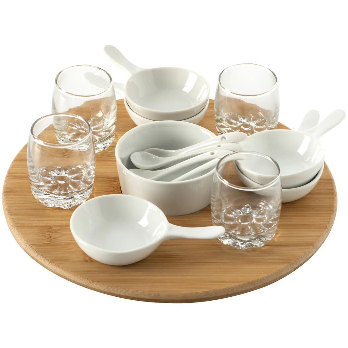Set apéritif tournant 14 pièces