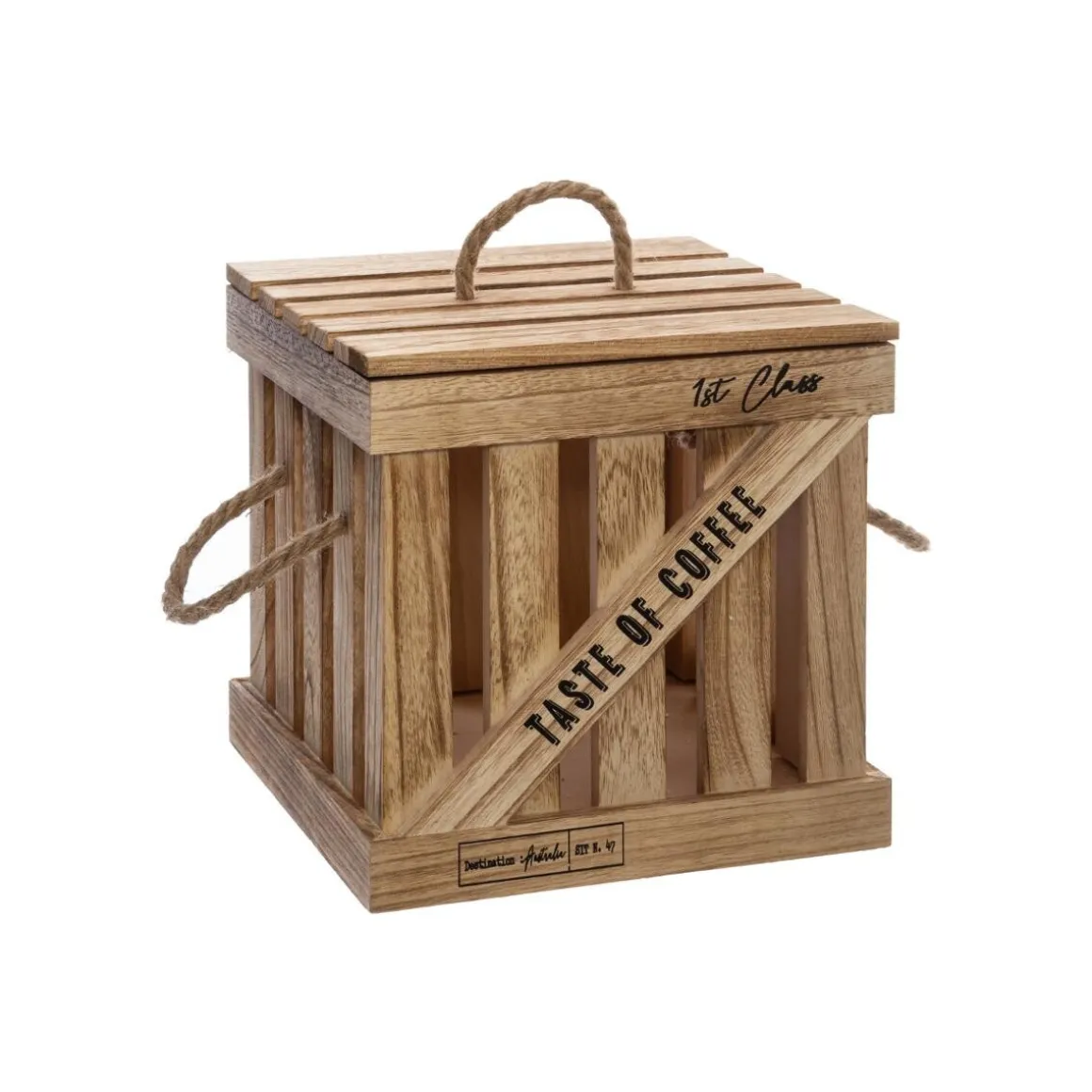 Set de 3 boîtes cagettes "Colonial"