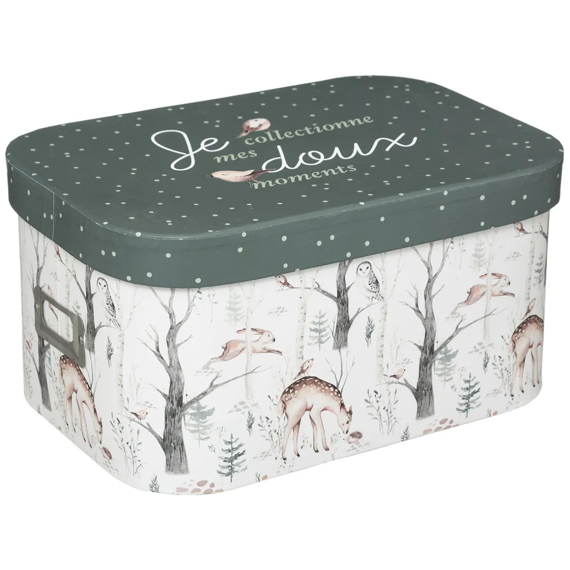 Set de 3 boîtes de rangement enfant