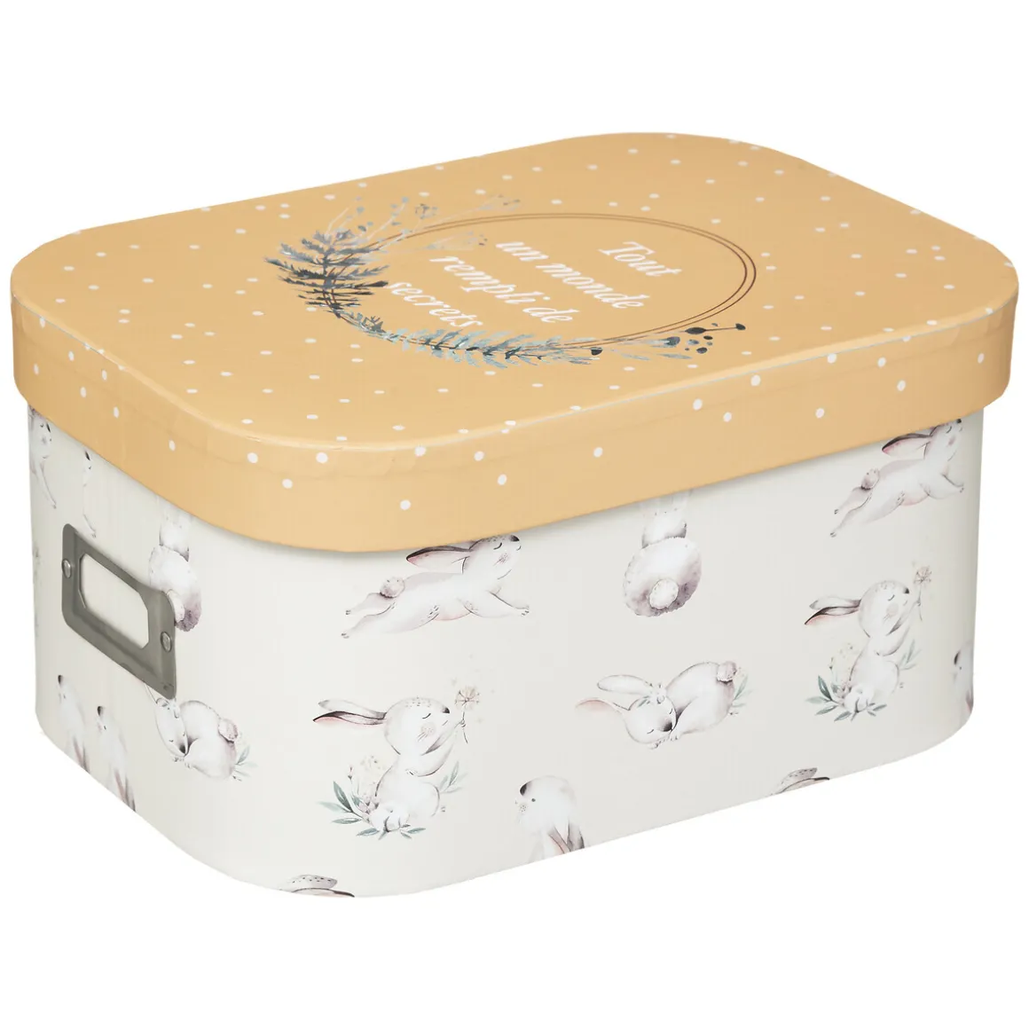 Set de 3 boîtes de rangement enfant