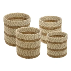 Set de 4 paniers, jute