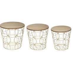 Set de 3 tables gigognes "Kumi"