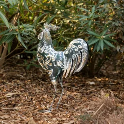 Statuette d'exterieur Coq "Conor"