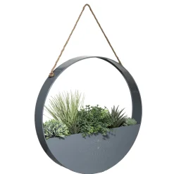Suspension de 4 plantes artificielles "House" en pot
