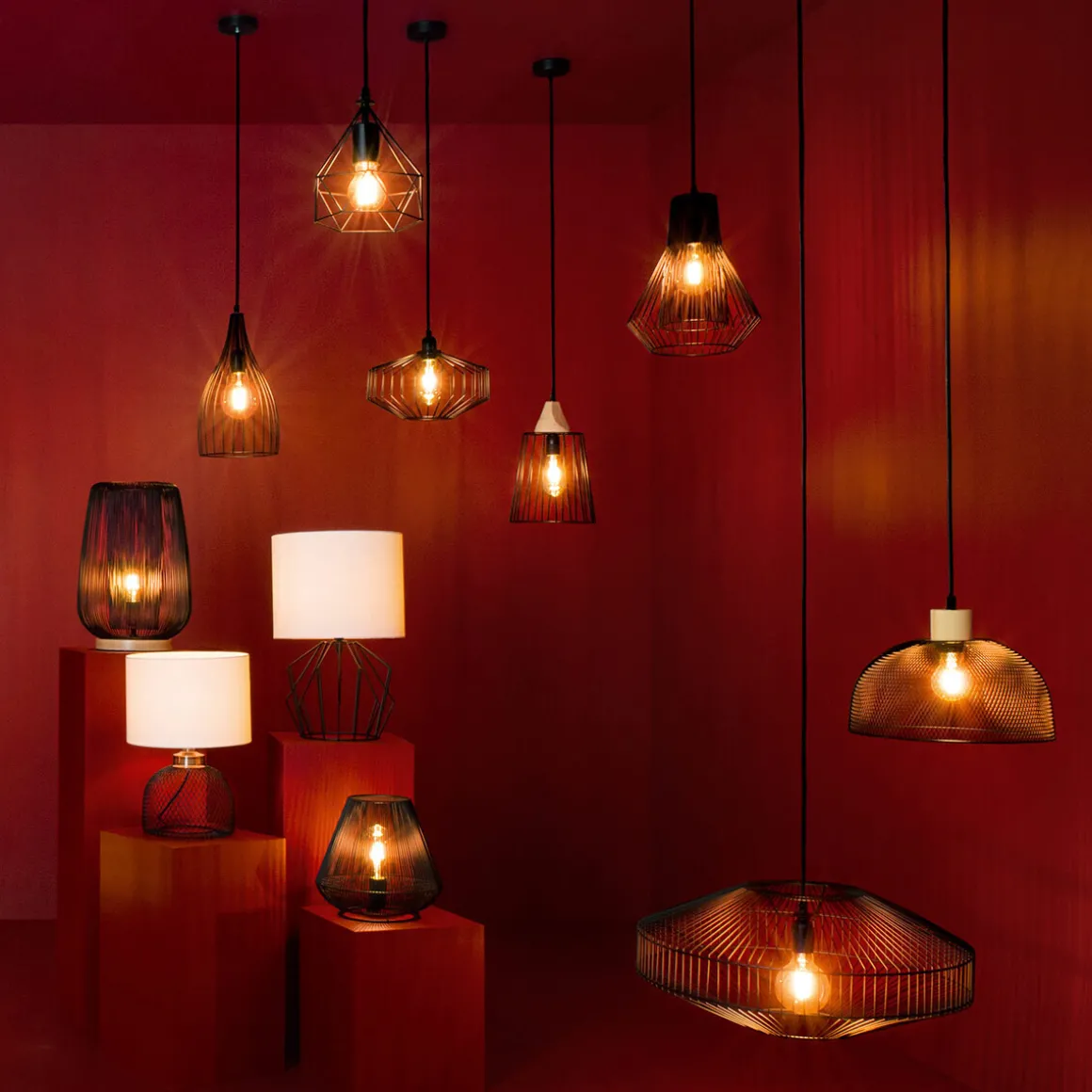 Suspension filaire "Azur"