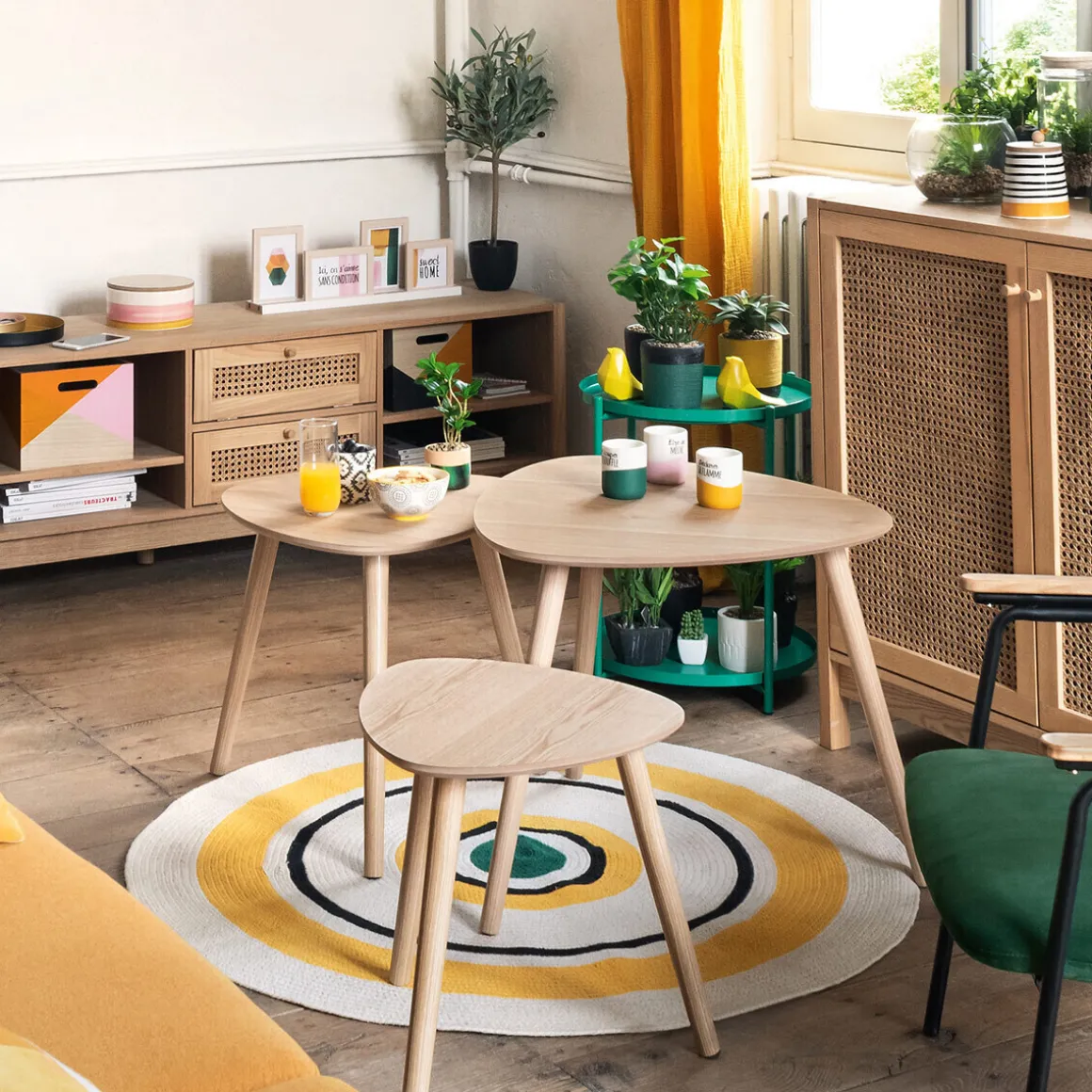 Tables gigognes "Mileo"