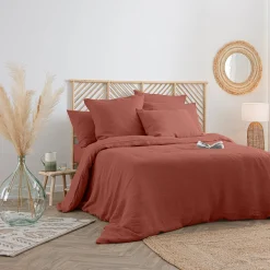 Taie d'oreiller "Linah", lin lavé