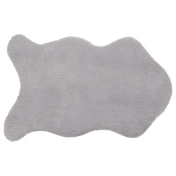 Tapis effet fourrure