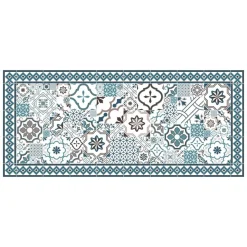 Tapis vinyle mosaïque