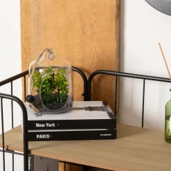 Terrarium artificiel suspendu "Family corner"