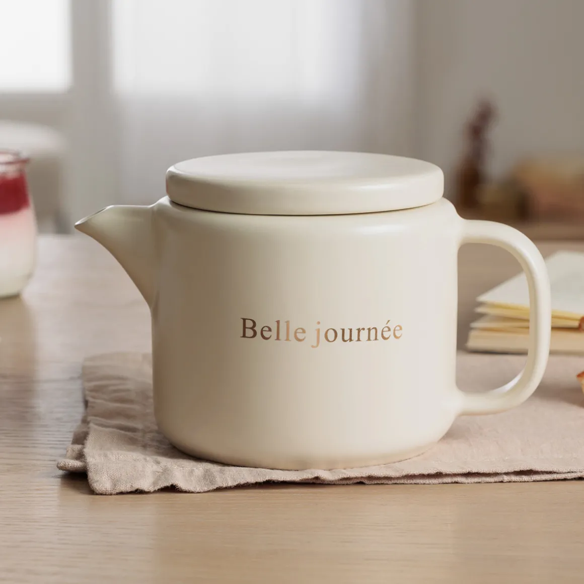 Théière "Bonne journée"