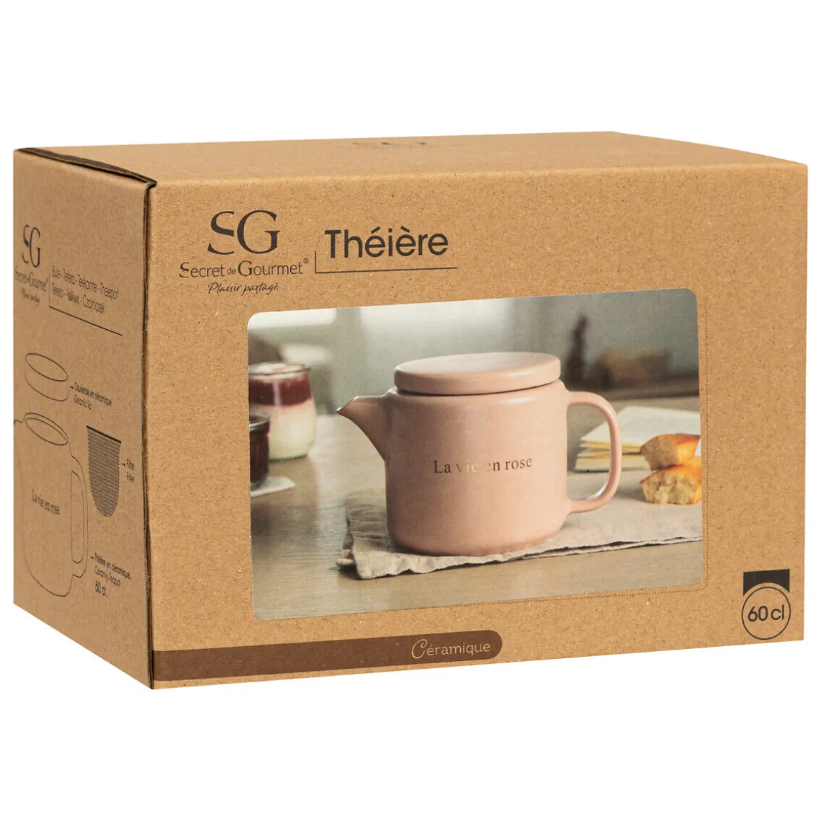 Théière "Bonne journée"