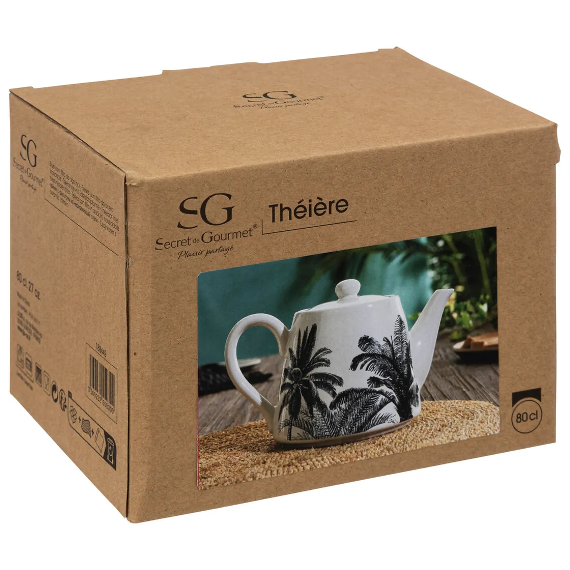 Théière palmier "Botanic factory"