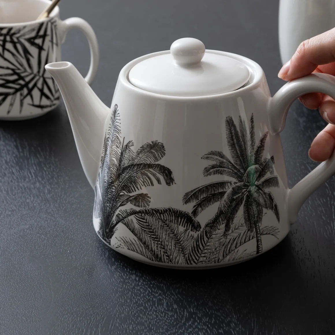 Théière palmier "Botanic factory"