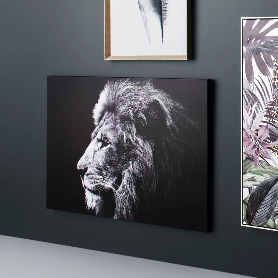 Toile imprimée "Animaux"