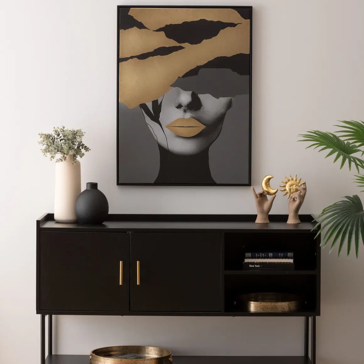 Toile imprimée encadrée "Anaelle"