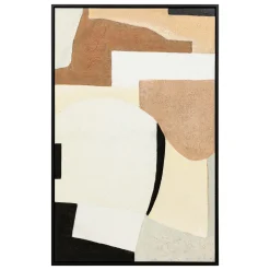 Toile peinte encadrée "Hilda"