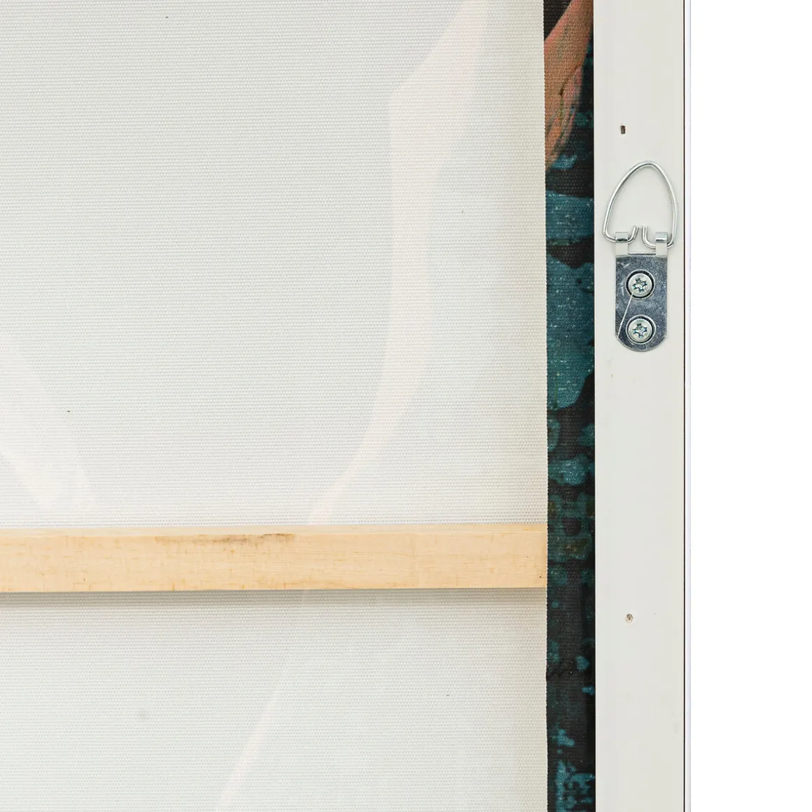 Toile peinte encadrée "Isia"