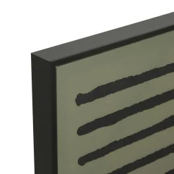 Toile peinte encadrée "Roshan"