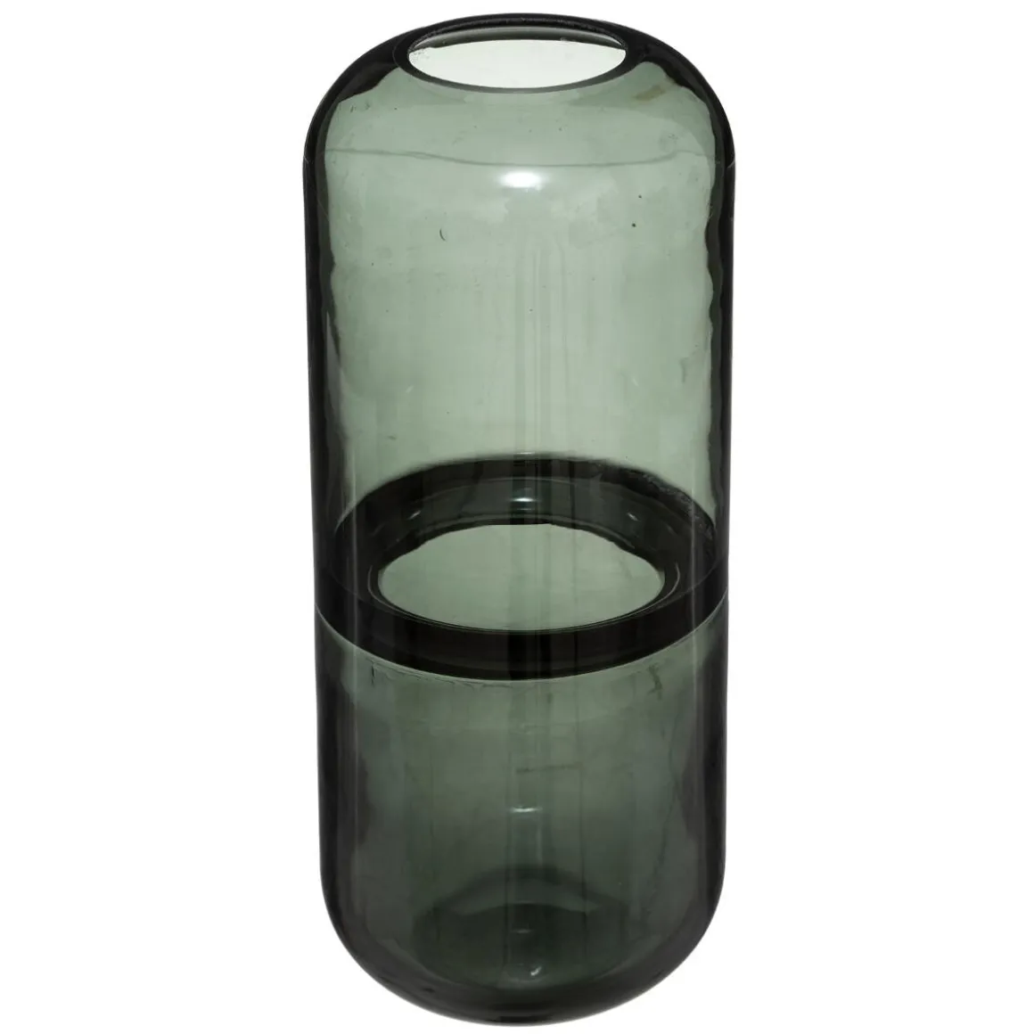 Vase bouteille "Line", verre