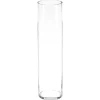 Vase cylindre, verre