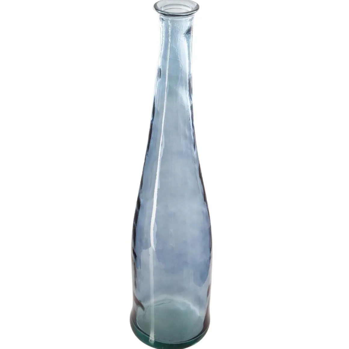 Vase long, verre recyclé