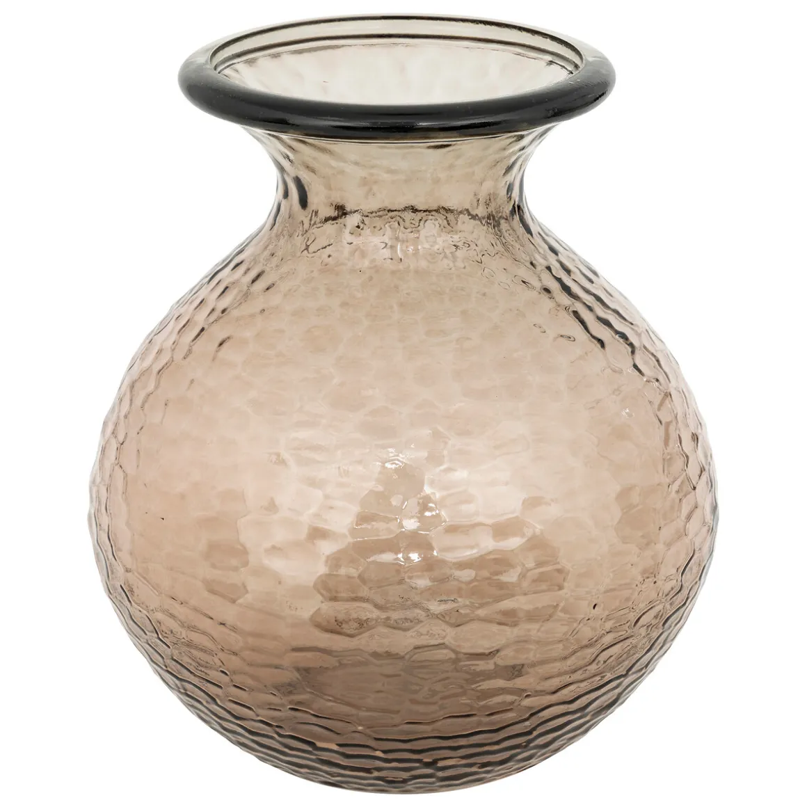 Vase verre martelé "Alric"